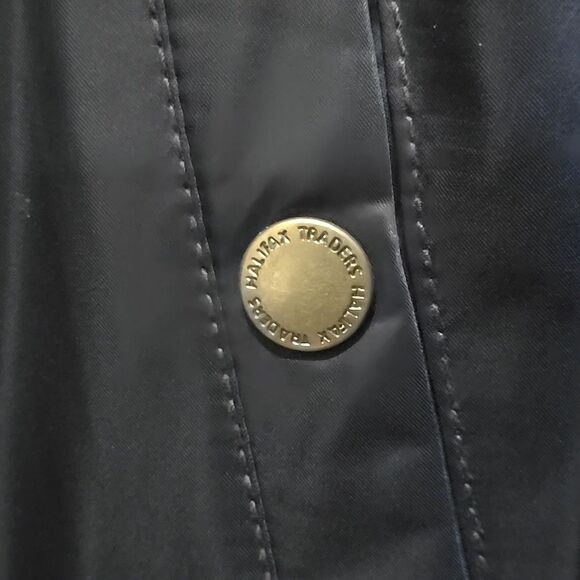 Halifax Fur Lined Parka Coat Lg Pennylane Jacket Full Zip Ski Winter Hooded Cozy - Picture 3 of 14